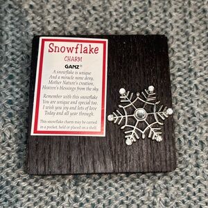 3/$20 Ganz Snowflake Charm
